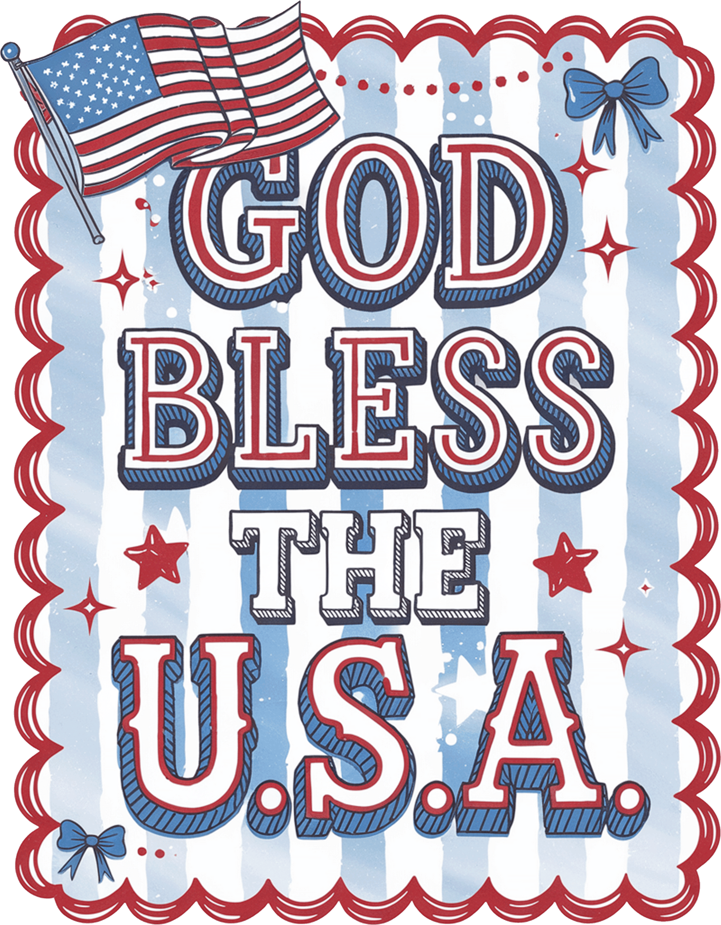 DTF Transfer - 4th of July - 31