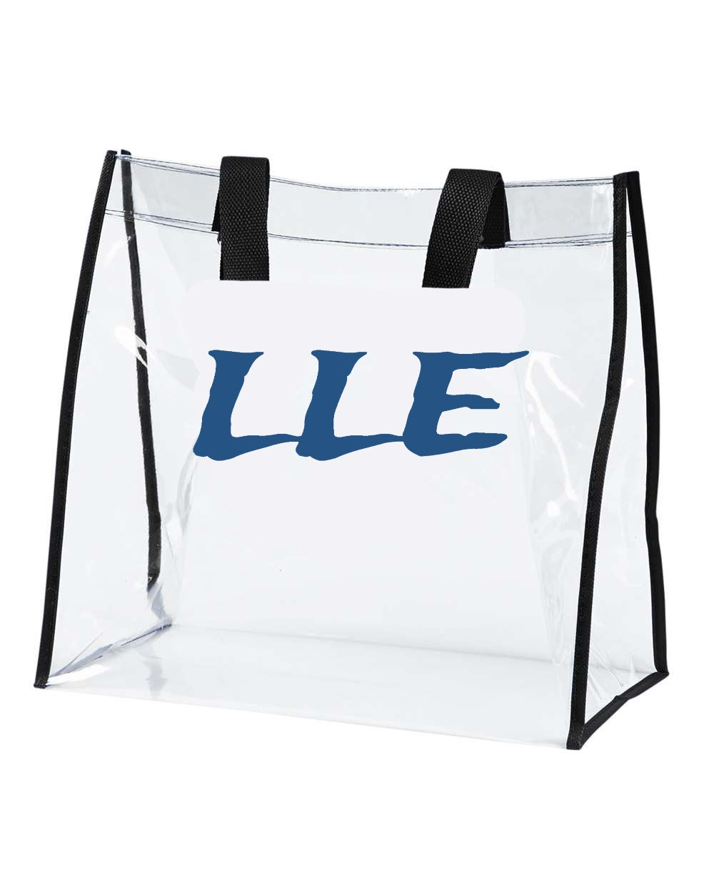 LLE - Clear Tote Bag - LLE Logo