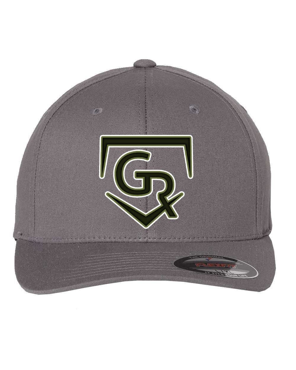 Renegade Fitted Hat (white logo outline)