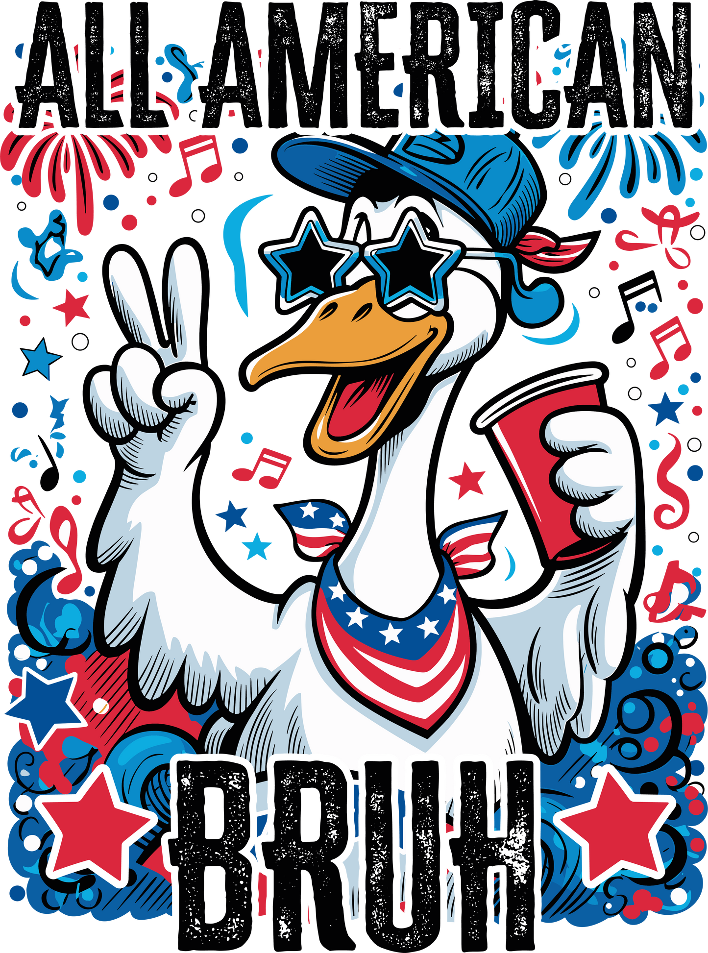 DTF Transfer - 4th of July - 9