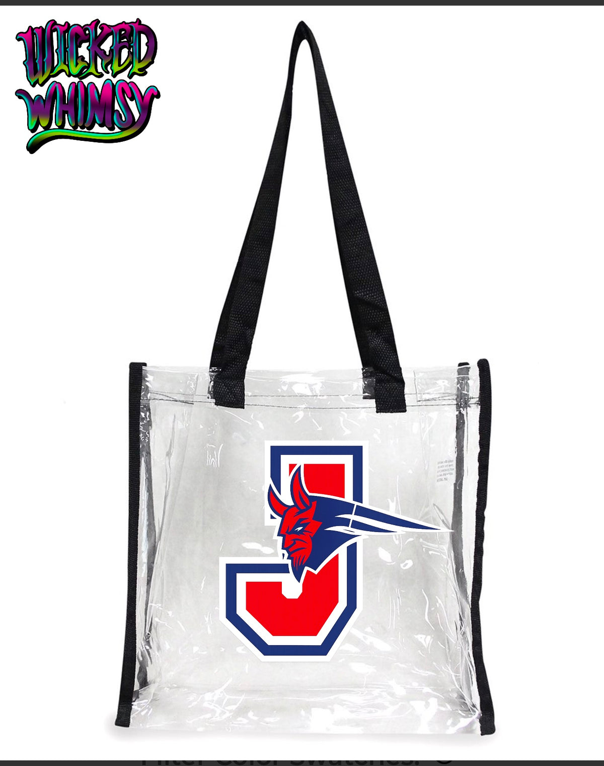 Clear Stadium Tote Bag