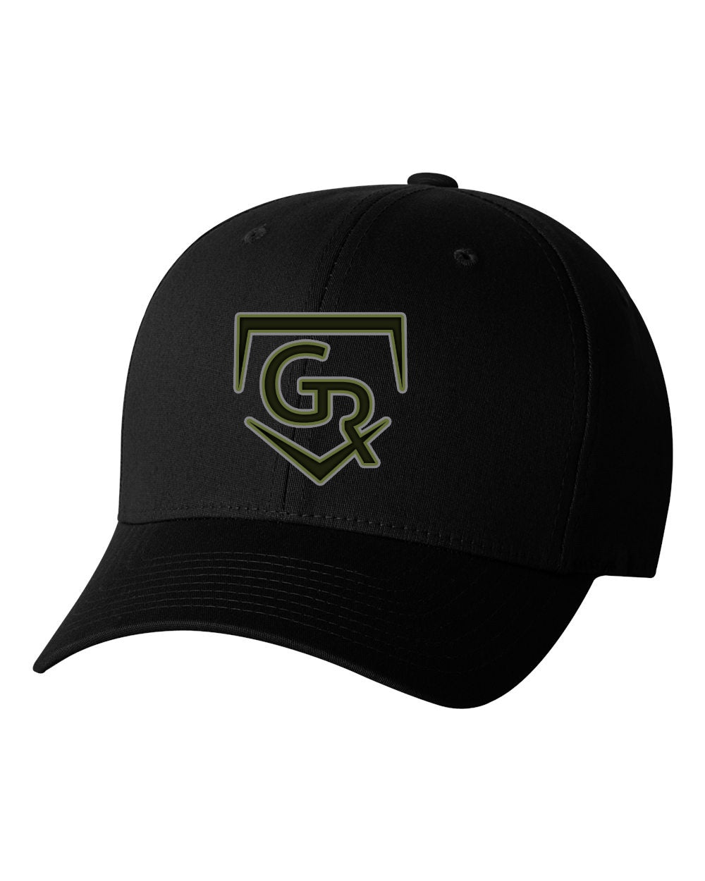 Renegade Fitted Hat (gray logo outline)