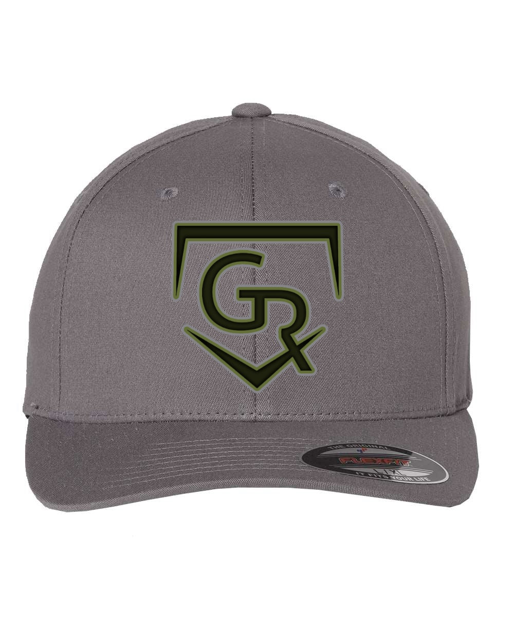 Renegade Fitted Hat (gray logo outline)