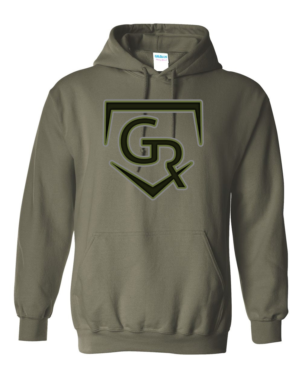 Renegade Green (gray logo outline)