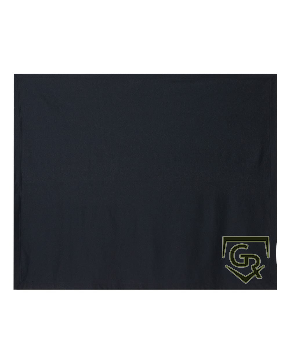 Renegade Blanket (gray logo outline)