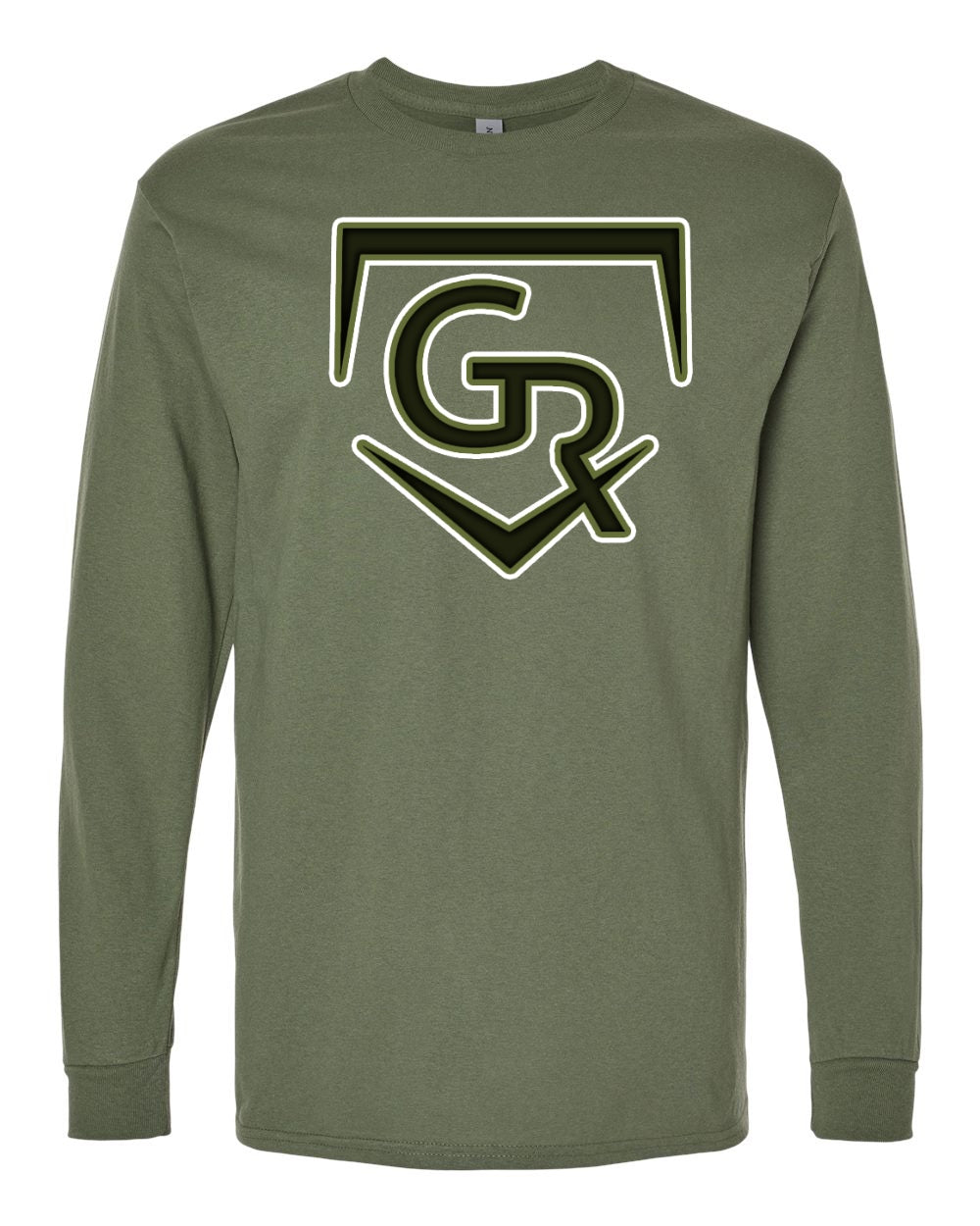 Renegade Green (white logo outline)