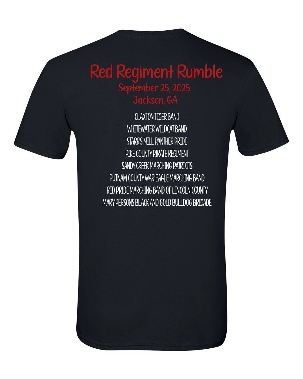 Red Regiment Rumble - Black