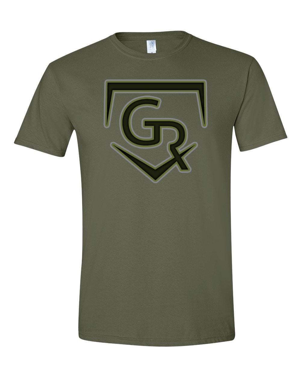 Renegade Green (gray logo outline)