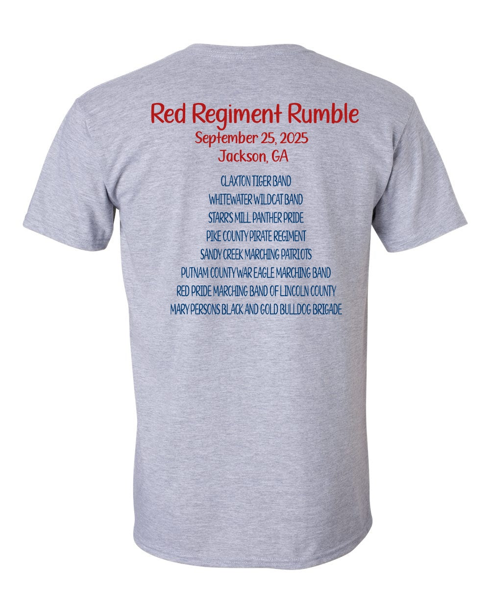 Red Regiment Rumble - Gray