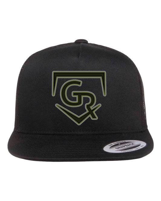 Renegade Adjustable Hat (gray logo outline)
